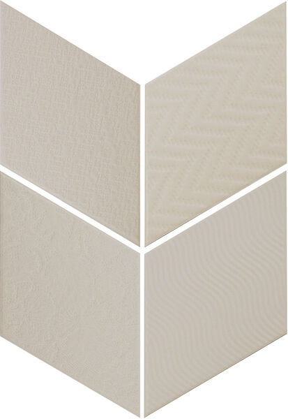 equipe ceramicas rhombus light grey gres 14x24 (21290) 