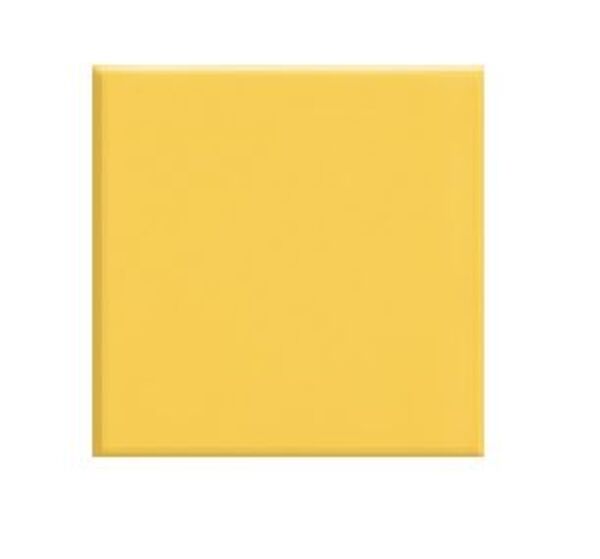 fabresa unicolor amarillo yema brillo płytka ścienna 20x20 