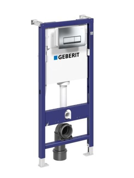 geberit stelaż wc podtynkowy unifix delta 51. przycisk chrom 