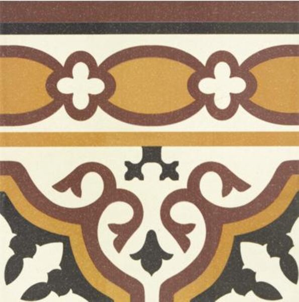 mainzu ceramica victorian gotic cenefa 20x20 