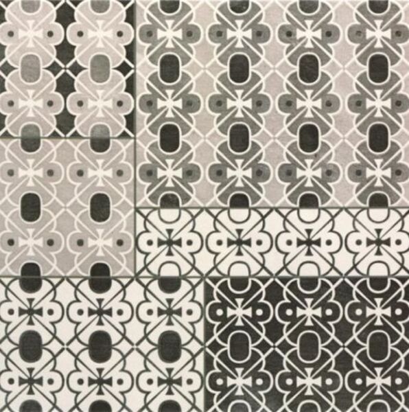 mainzu ceramica cementine carpet grey dekor 20x20 PŁYTKA PATCHWORK