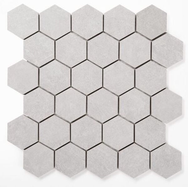 manufaktura mozaik heksagon grey mozaika 30x30 