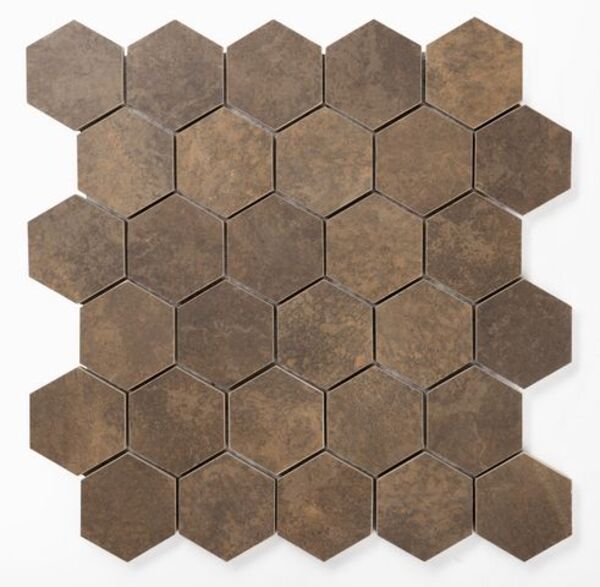 manufaktura mozaik heksagon rust mozaika 30x30 