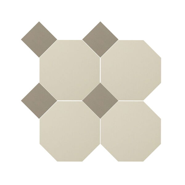 manufaktura mozaik oktagon biało szary mozaika 34x34 PŁYTKA RETRO
