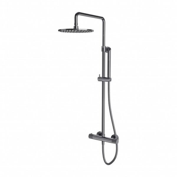 omnires contour system prysznicowy natynkowy z termostatem chrom (ct8044cr) 