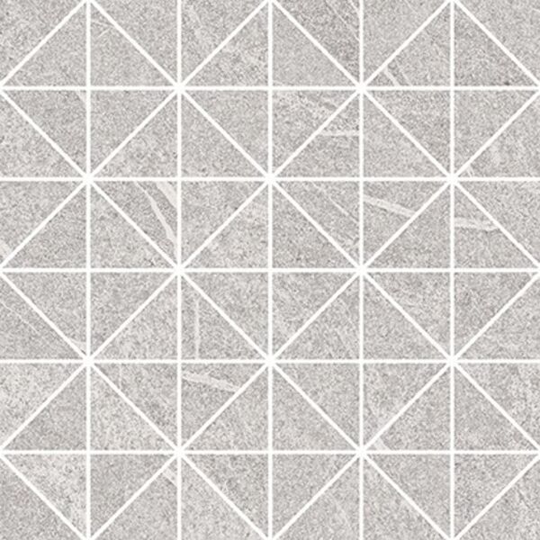 opoczno grey blanket triangle micro mosaic 29x29 