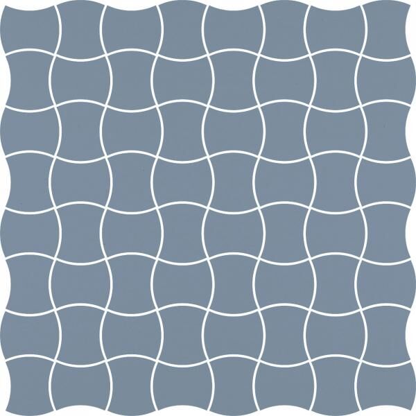 paradyż modernizm blue k.3.6x4.4 mozaika 30.86x30.86 
