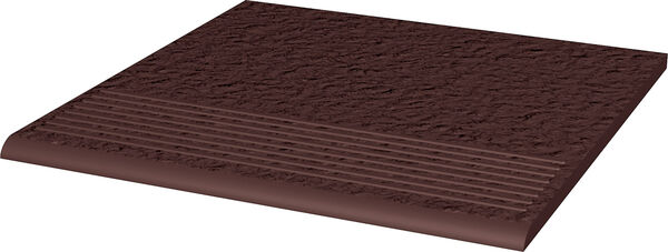 paradyż natural brown stopnica prosta duro 30x30 