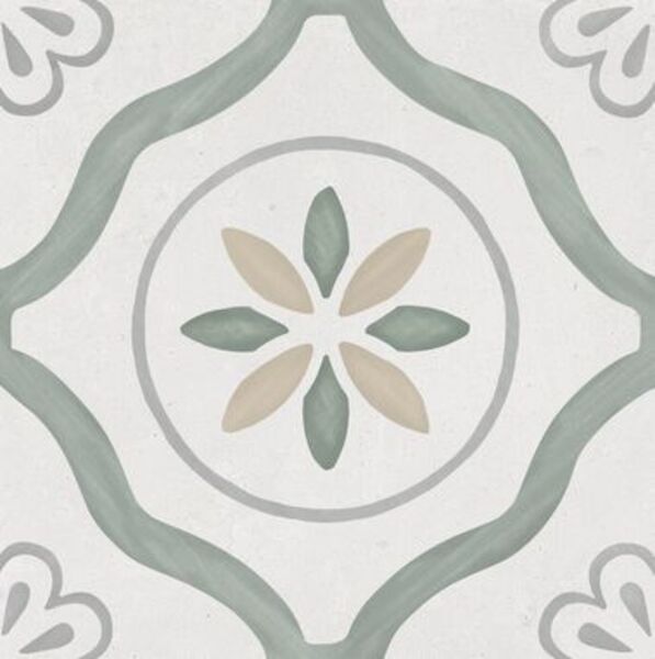peronda sirocco green petals gres 22.3x22.3 (32928) 