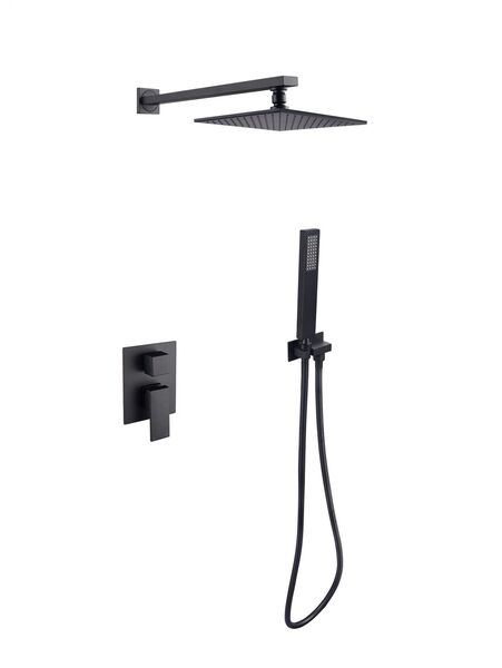 besco modern / varium i czarny matt zestaw prysznicowy podtynkowy (bp-mvi-cz) 