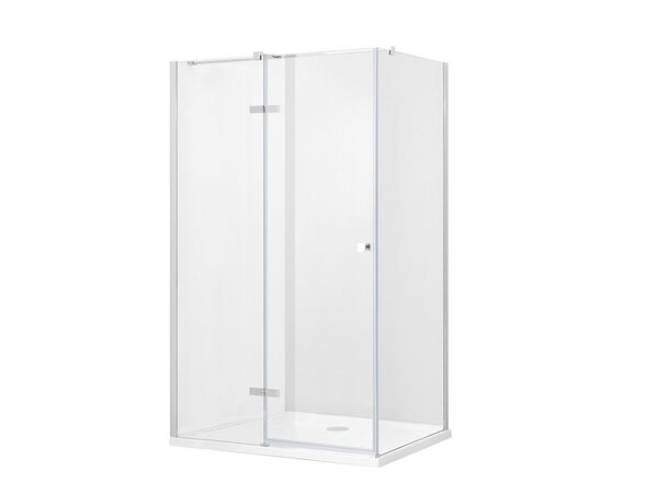 besco pixa 120 l kabina prostokątna lewa szkło przejrzyste 120x90x195 (ppl-129-195c) 
