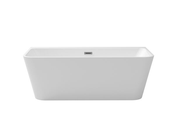 besco varya 150 wanna wolnostojąca + maskownice czarne 150x75 (was-150-vrc) 