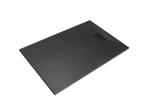 besco vexo black 120 brodzik prostokątny 120x80 (bvb-120-80-p) 
