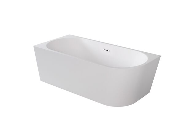 besco zoya 150 l wanna wolnostojąca lewa + maskownice białe 150x75 (was-150-zlb) 