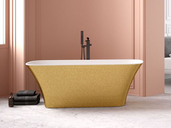 besco assos s-line glam 160 złota wanna wolnostojąca 160x70 (wmd-160-alz) 