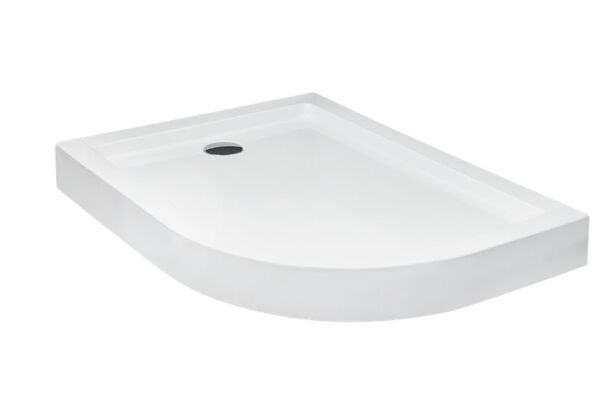 besco saturn 100 l brodzik asymetryczny lewy ze zintegrowaną obudową 100x80x4 (bas-100-nl) 