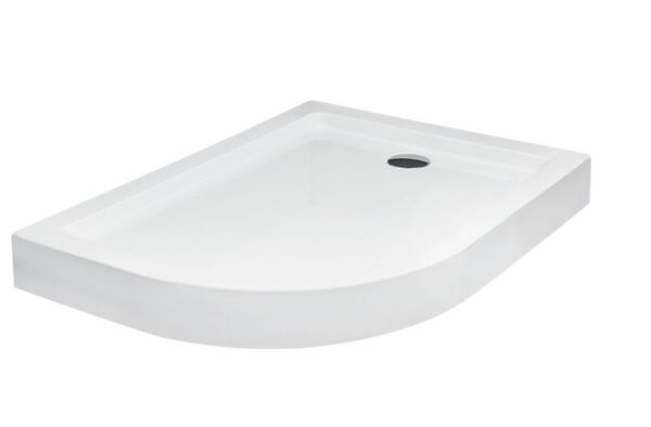 besco saturn 120 p brodzik asymetryczny prawy ze zintegrowaną obudową 120x90x4 (bas-120-np) 
