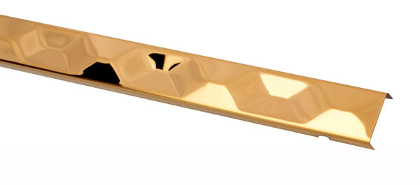 profil design pd gold 3d 30 mm stal polerowana lustro 270 cm 