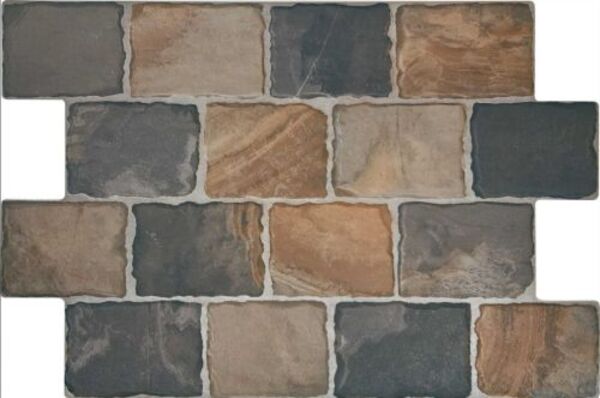 realonda indian slate cobblestone gres 44x66 