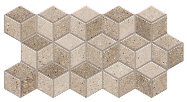 realonda rhombus stone taupe gres 26.5x51 