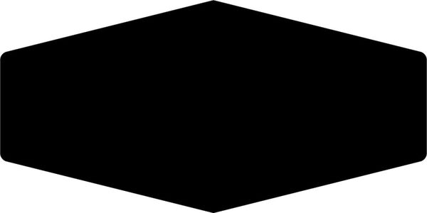ribesalbes monochrome hex black gloss płytka ścienna 10x20 