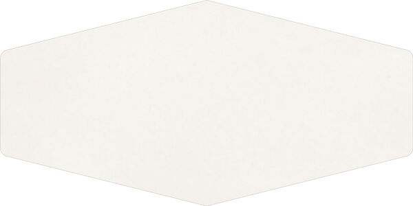 ribesalbes monochrome hex white gloss płytka ścienna 10x20 