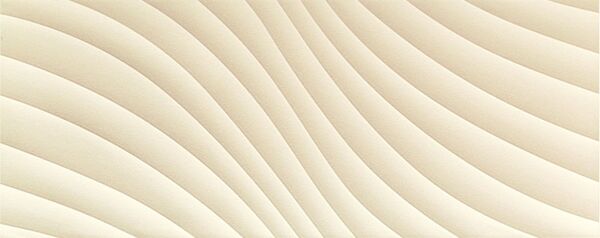 tubądzin elementary ivory wave str płytka ścienna 29.8x74.8 