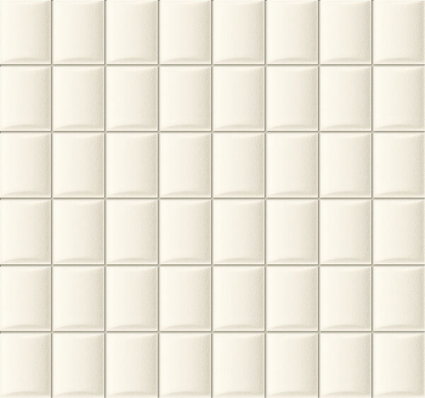 tubądzin elementary white mozaika ścienna 32.1x30 