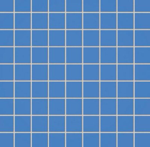 tubądzin pastel niebieska mozaika kwadratowa 30.1x30.1 