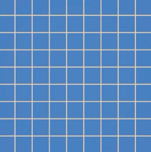 tubądzin pastel mozaika ścienna kwadratowa niebieska mat 30.1x30.1 