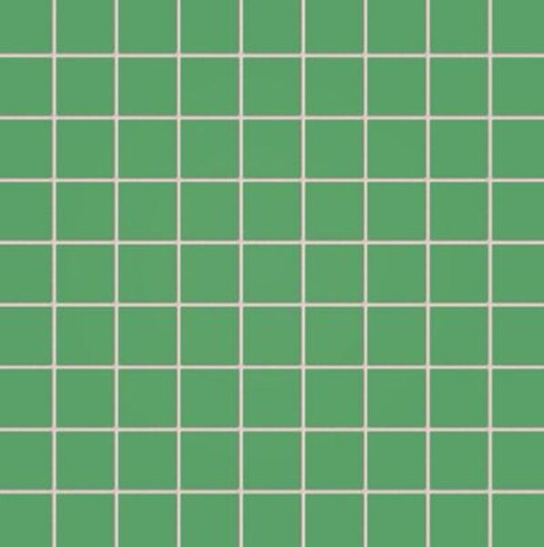 tubądzin pastel mozaika ścienna kwadratowa zielona mat 30.1x30.1 