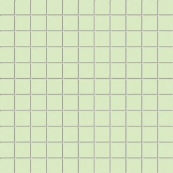 tubądzin pastel pistacjowy mat mozaika kwadratowa 30.1x30.1 