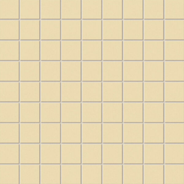 tubądzin pastel waniliowy mat mozaika kwadratowa 30.1x30.1 