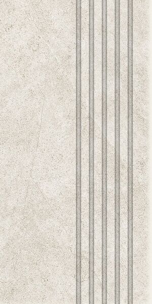 tubądzin aulla grey stopnica rektyfikowana 29.6x59.8x1 