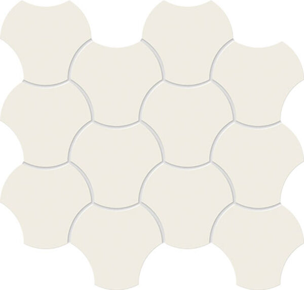 tubądzin cielo e terra bianco up down 1 mat mozaika 29.8x34.3x0.6 