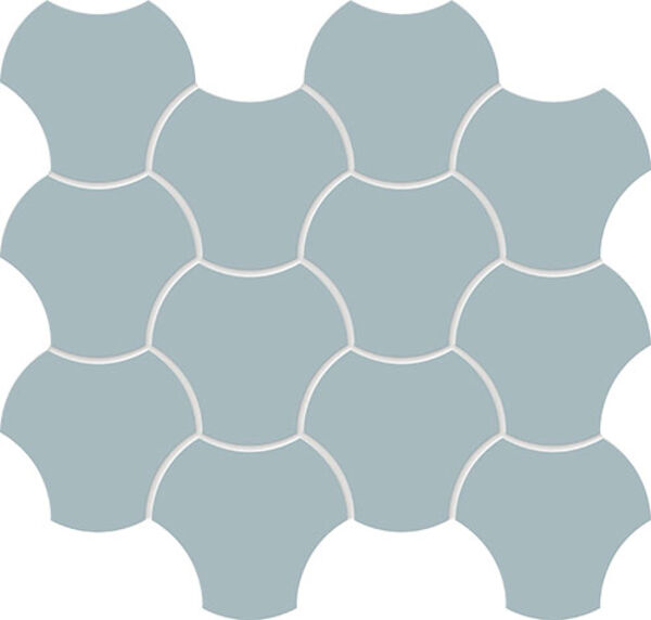 tubądzin cielo e terra blu up down 1 mat mozaika 29.8x34.3x1 
