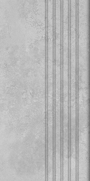 tubądzin torano grey mat stopnica rektyfikowana 29.6x59.8x1 