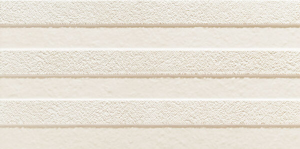 tubądzin (wyprzedaż) blinds white 2 str dekor 29.8x59.8 