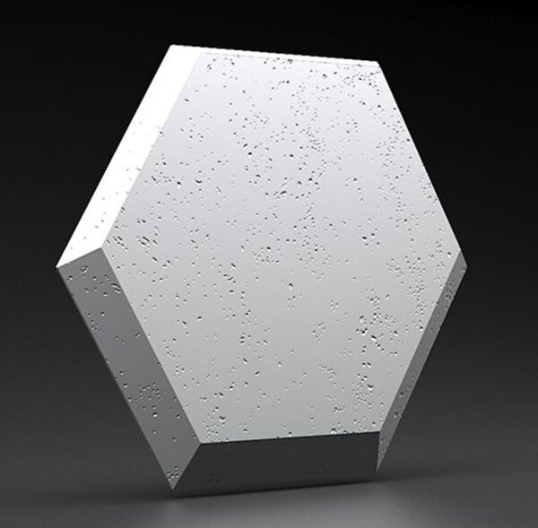 zicaro etna white flash 3d panel ścienny 60x52 