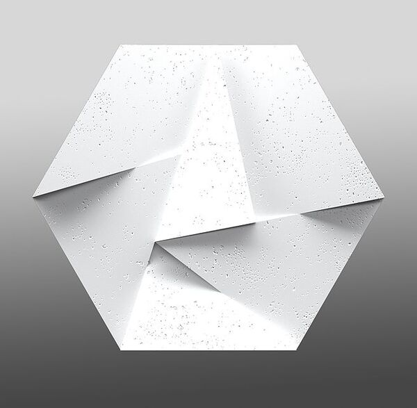 zicaro zaria white flash 3d panel ścienny 60x52 