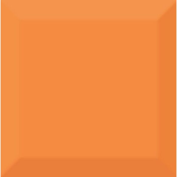 absolut keramika biselado naranja brillo płytka ścienna 10x10 płytki ścienne