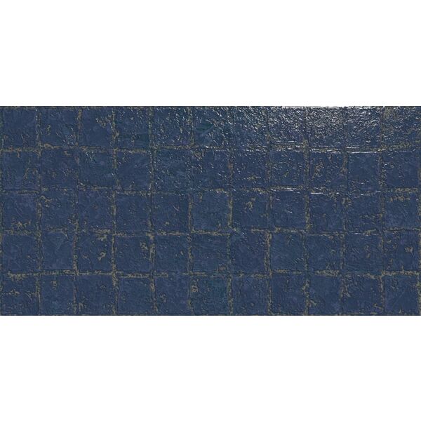 aparici abstra blue blocks gres rektyfikowany 49.75x99.55 płytki cegiełki