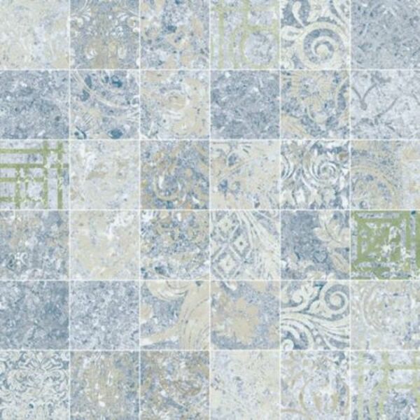 aparici bohemian blue natural 5x5 mozaika 29.75x29.75 płytki aparici mozaika do kuchni 30x30 w stylu rustykalnym matowe rektyfikowane