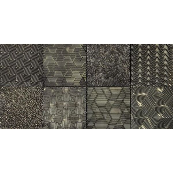 dune shine płytka ścienna 15x15 (188094) płytki dune kwadratowe do salonu na ścianę patchwork o grubości 6 do 8 mm