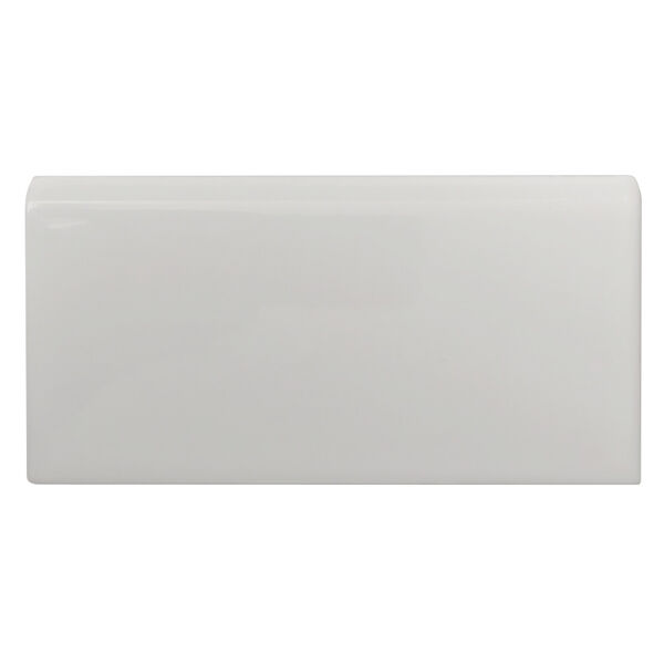 equipe gris claro brillo bullnose 7.5x15 (20971) 