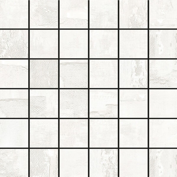 aparici jacquard ivory 5x5 mozaika 29.75x29.75 płytki gres kwadratowe hiszpańskie do kuchni w stylu rustykalnym o grubości 6 do 8 mm