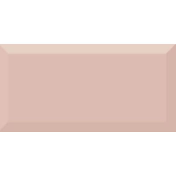 zdjęcie absolut keramika biselado salmon brillo płytka ścienna 10x20 