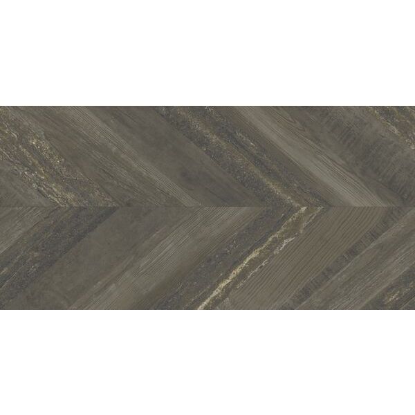 zdjęcie aparici chevron walnut stamp gres rektyfikowany 49.75x99.55 