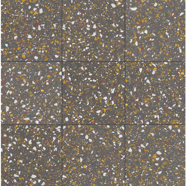 zdjęcie aparici terrazzo anthracte natural gres 59.2x59.2 