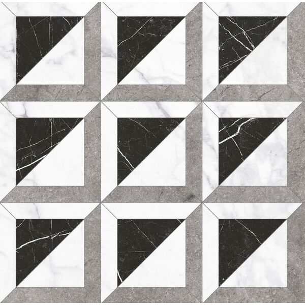 Aparici Majestic Square Natural gres rektyfikowany 59.55x59.55 - gres marmuropodobny antypoślizgowy